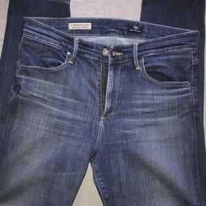 AG The Stevie High rise ankle jeans